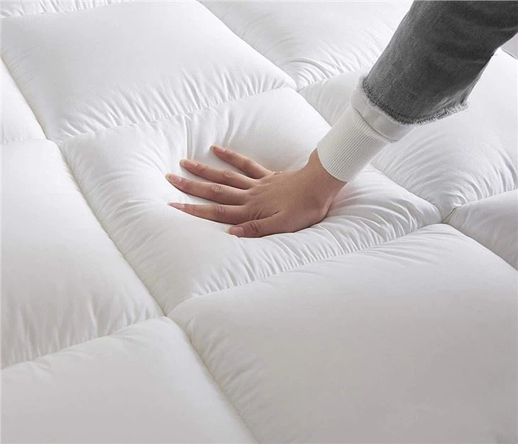 Memory Foam and Fiber Mattress Topper Memory Foam and Fiber Mattress Topper